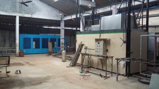 Business manufacturing powder coating ovens, selling to 25 businesses in Kerala.
