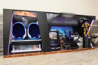 Complete AR/VR gaming solution with 9 entertainment centers in malls across Bangalore serving 16,000 customers/monthly.
