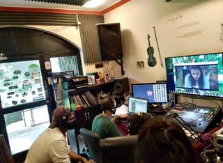 Goa-based music production and engineering studio offering dubbing, sound engineering services to regular clients.