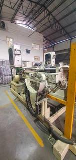 2 used tilting die casting machines used only for 3 months for sale.