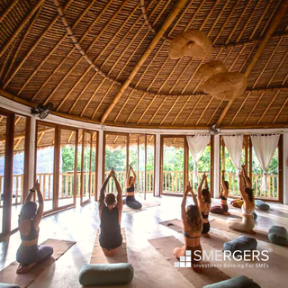 Yoga studio and coworking space near Bingin beach with 2,000+ students each month.