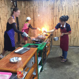 For Sale: Business teaching tourists how to cook Thai food.