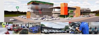 Used automotive dealership with flagship store, workshop, integrated O2O financial and insurance services.