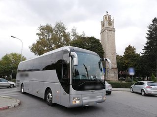 Coach bus services providing charters and tours to foreign tourists in the Balkans and Europe.