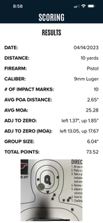 For Sale: Mobile app for firearm enthusiasts that scores all targets using image recognition.
