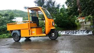 Electric vehicle manufacturing company building electric three wheelers seeks investment.