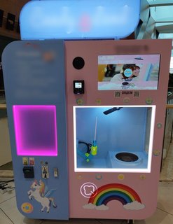 For Sale: Company with two automatic cotton candy vending machines, with 32 shapes.