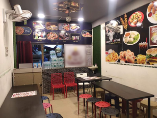 Non-operational Andhra cafe in Bangalore with a 20-seater capacity for sale.