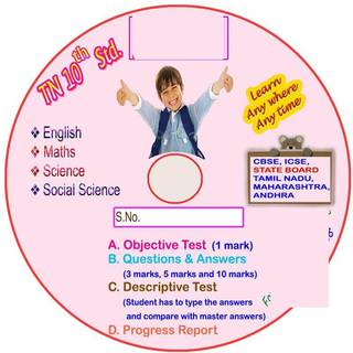 Educational package in online and offline modes covering all subjects cbse / icse / state boards syllabus.