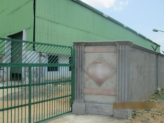 Well-constructed factory with a large area of land along with business entity and licenses.