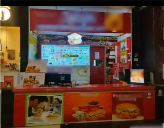 Profitable fast food franchise outlet in a mall with strong sales and franchise renewal option.