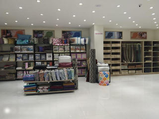 Operational retail outlet selling home furnishing, home and kitchen equipment, and women's apparel.