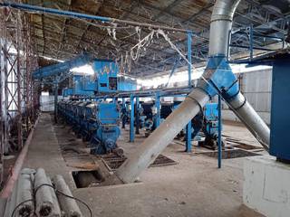Cotton ginning and pressing mill with 1 lakh quintals per year capacity and 100+ buyers.