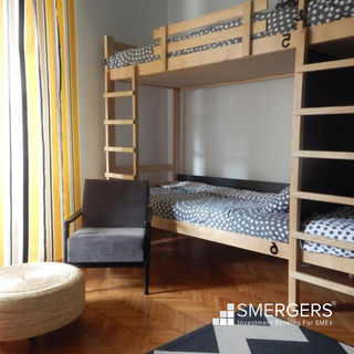 3-room hostel with a 98% occupancy rate for sale in Belgrade.