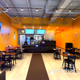 Fast casual breakfast restaurant with a seating capacity of 25 and great customer reception for-sale.