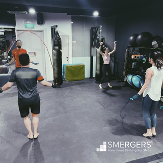 Boxing and kickboxing combined metabolic conditioning & functional fitness for group & personal training.