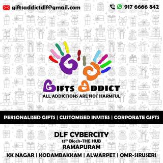 Gifts Addict, Established in 2015, 3 Resellers, Chennai Headquartered