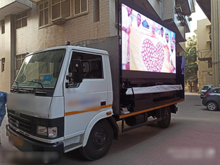 For Sale: Outdoor advertising company that provides LED advertising truck services in Gujarat.