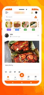 New type of social media app for foodies.