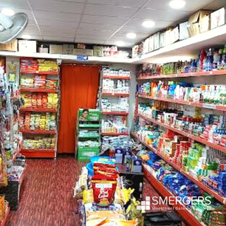 Newly established grocery shop in residential area with 200 daily footfall and in-house delivery service.