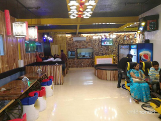 A place that serves veg food in a happening ambiance with innovative ideas.