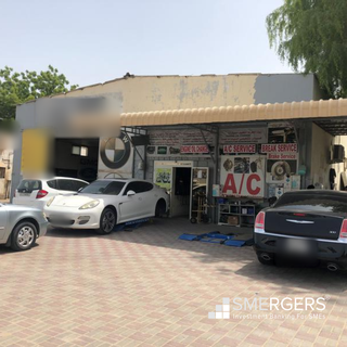 Auto repair and mechanical works running garage generating AED 1,000-2,000 per day is for sale.